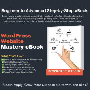 WordPress Mastery (Beginner to Advanced)